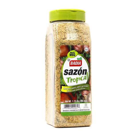 Badia Sazón Tropical Green 28 oz 793 4 g Aceites harinas y