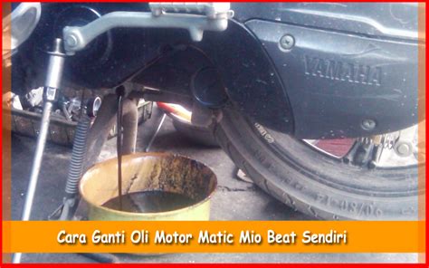 Cara Ganti Oli Motor Matic Roda2Part