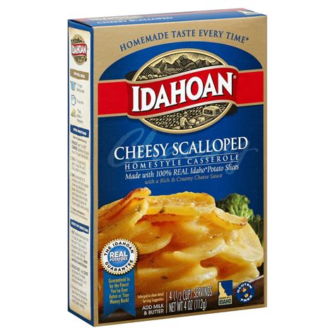 Idahoan Cheesy Scalloped Potatoes Homestyle Casserole#N# – StockUpExpress