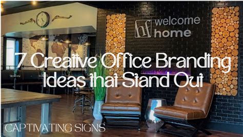 Creative Office Branding Design Ideas That Stand Out