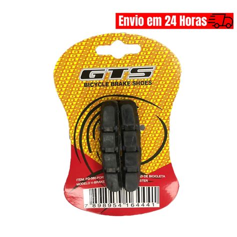 Par De Sapata De Freio GTS Allen Orbital V Brake 2 Unidades Borracha