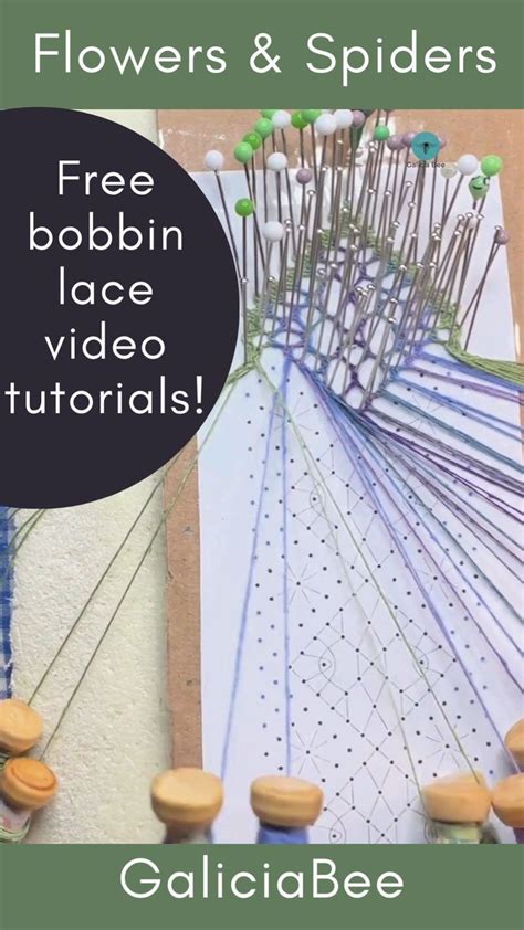 Bobbin Lace Pattern Pdf Printable Diy Fiber Art Patterns Video En