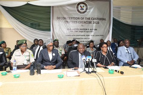 Lagos Cj Grants Amnesty To 30 Inmates To Decongest Over Stretch Prison Population Top Court