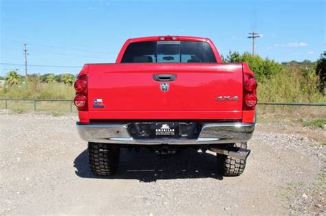 6 Speed 2008 Dodge Ram 2500 Slt 4x4 Mega Cab Tx Truck Iron Cross For Sale In Liberty Hill