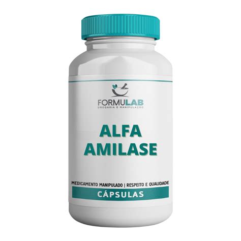 Alfa Amilase 300mg Cápsula Gastro Resistente