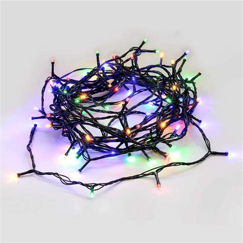 500 LED Connectable Premier Christmas Tree Lights Multicolour