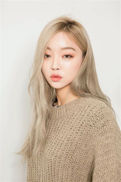 Aa By Blonde Hair Korean Korean Hair