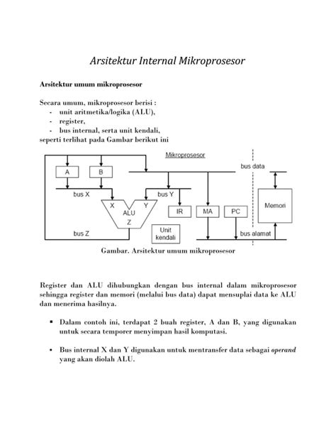 Mikroprosesor | PDF