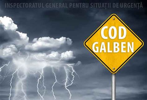 Aten Ionare Meteorologic Cod Galben De Vreme Rea Urmeaz Vijelii