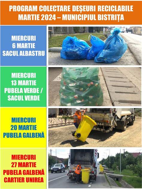 N Luna Martie Programul De Colectare A De Eurilor Reciclabile Pentru