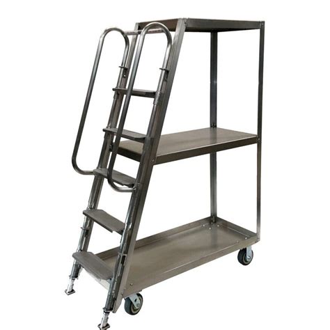 Ladder Carts — Picking Carts With Ladders Rol Away