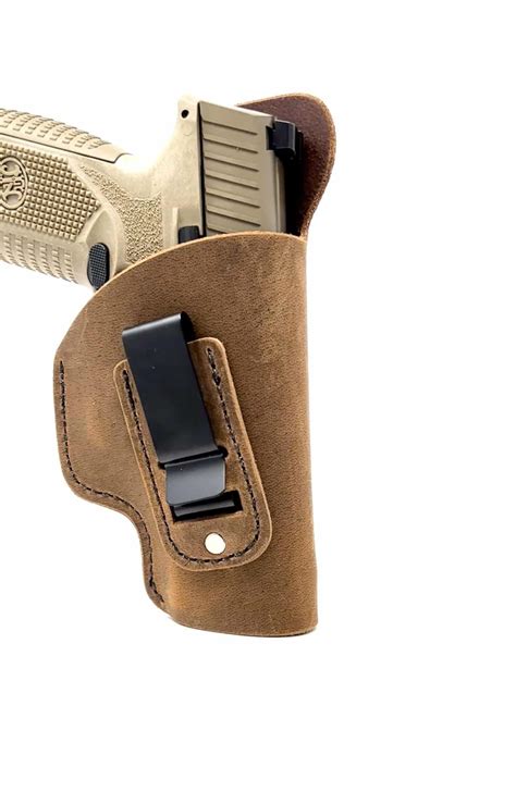 FN 509 IWB Leather Holster Made In USA Lifetime Warranty