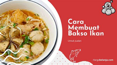 Cara Membuat Bakso Ikan Yang Enak Untuk Jualan 2023