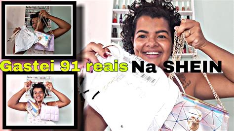 COMPRINHAS NA SHEIN 91 REAIS DE COISAS É MUITA COISA shein YouTube