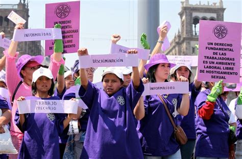 Mujeres Se Manifiestan Por Mejores Condiciones De Trabajo Sididh