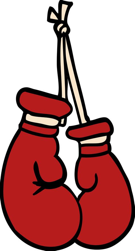 cartoon doodle boxing gloves 12235502 Vector Art at Vecteezy