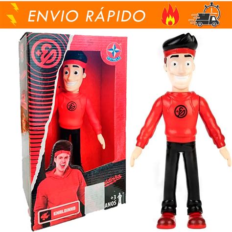 Boneco Enaldinho Articulado De Vinil Youtuber Brinquedo Original