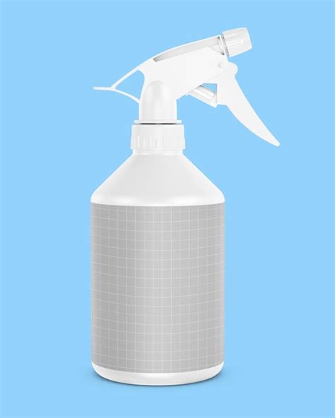 Premium Psd Plastic Spray Bottle Mockup