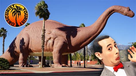 Pee Wee S Big Adventure Dinosaurs Cabazon California YouTube