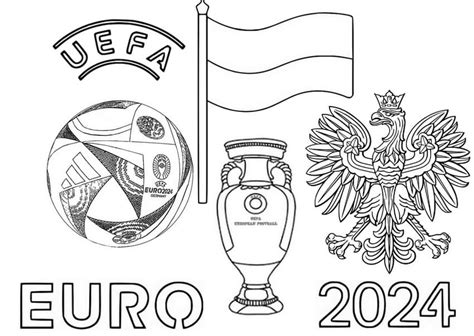 Coloriage Uefa Euro 2024 à Imprimer Sur Coloriageenfant