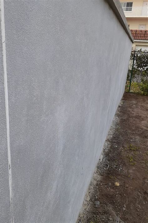 Beautiful Stucco Sand Float Finish On Wall Ready For Paint Stucco