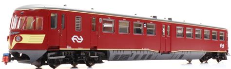 Artitec H0 20 129 Modeltrein Motorwagen 1 DE 1 Rood Met Grijs