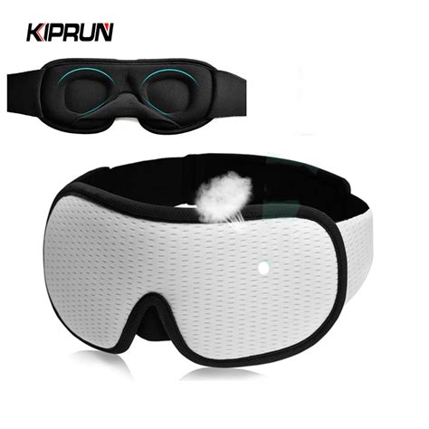 KIPRUN 3D Sleeping Mask Block Out Light Soft Padded Sleep Mask For Eyes