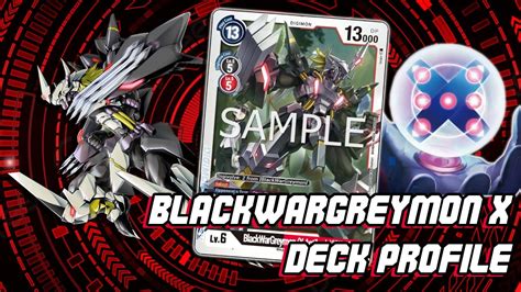 Blackwargreymon X Deck Profile Digimon Tcg Bt Dimensional Phase