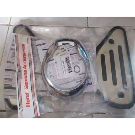 Jual Paket Aksesoris Garnish Spedometer Dan Karpet New Scoopy 2021