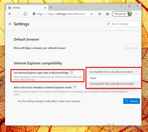 Windows 10 How To Use Internet Explorer Mode In Microsoft Edge Ie Mode