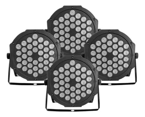 Canh O Refletor Led Par Rgbw Leds Dmx Slim Strobo Frete Gr Tis