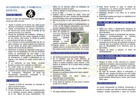 Pdf Triptico Seguridad Vial R Dokumen Tips