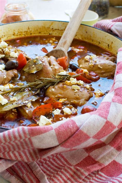 Mediterranean Stove Top Chicken Casserole Scrummy Lane