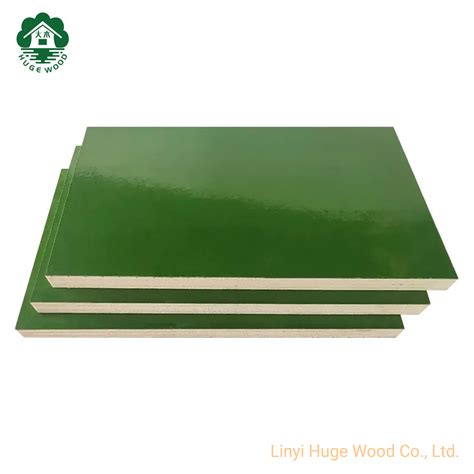 Green PP Plastic Film Faced Plywood Ply Wood Marine Plywood China