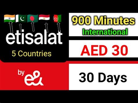 Etisalat International Call Offer 2024 Etisalat International Call