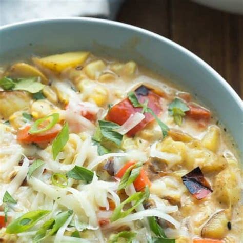 Southwest Grilled Corn Chowder The Recipe Rebel