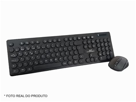 KIT TECLADO E MOUSE S FIO WIRELESS CW 0280 MAKETECH