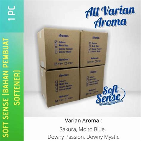 Jual Soft Sense Bahan Pembuat Softener Pewangi Pakaian Shopee