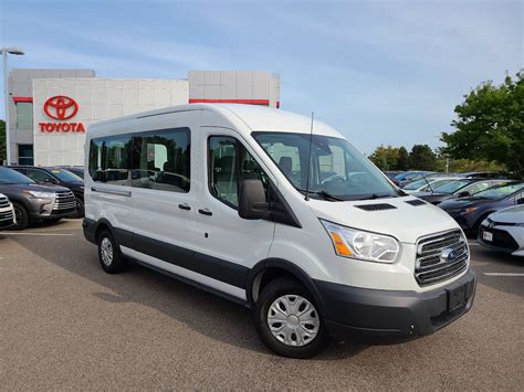 Pre Owned Ford Transit Wagon Xlt Full Size Passenger Van For Sale