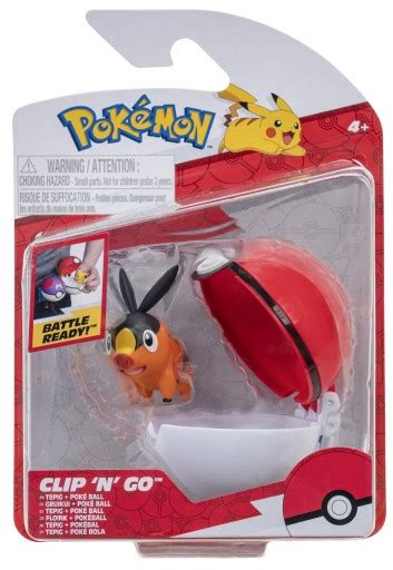 POKEMON CLIP N GO TEPIG FIGURKA POKEBALL 13245957604 Allegro Pl