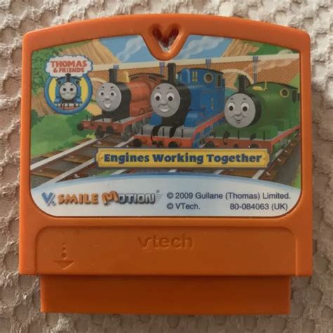 Thomas And Friends Engines Working Together Game For Vtech V Smile Motion £4 49 Picclick Uk