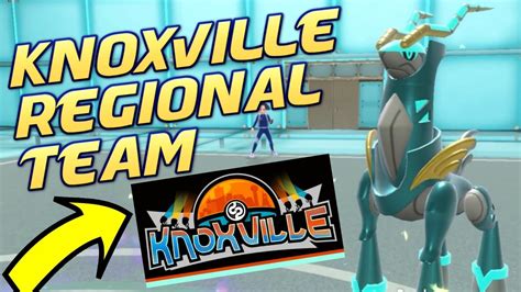 My Knoxville Regionals Team Pokemon Vgc 2024 Scarlet Violet Reg F