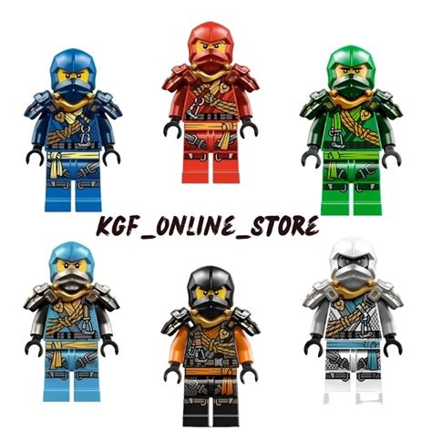 Ready Stock Lego Ninjago Dragons Rising Season 2 Minifigures