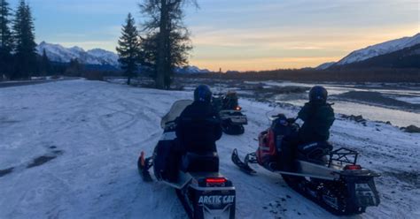 Seward Kenai Fjords National Park Guided Snowmobiling Tour Getyourguide