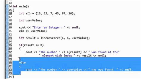 C Programming Binary Search Algorithm Youtube