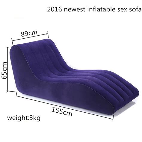 New S Shaped Inflatable Sex Sofa Chair Adult Game Sexy Furniture