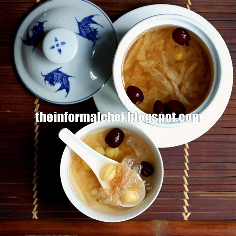 Bird S Nest Soup With Gingko Nuts This Dessert Is Very Popular