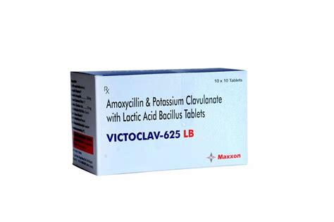 Amoxyclav Amoxycillin Potassium Clavulanate With Lactic Acid Bacillus