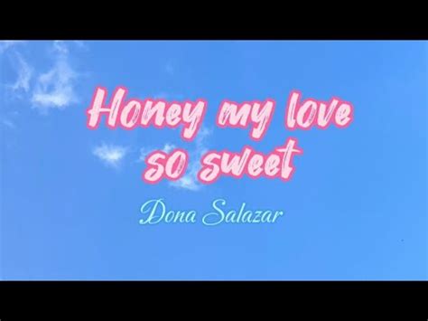 HONEY MY LOVE SO SWEET APRIL BOY DONA SALAZAR COVER YouTube