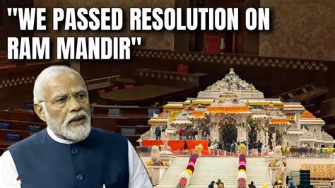 Bjp Passes Ayodhya Ram Mandir Resolution Says Ram Rajya For Next